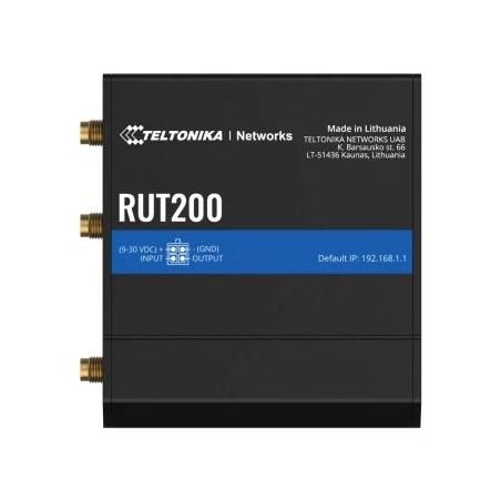 "Teltonika Networks RUT200 EU INDUSTRIAL - Reliable 4G LTE Router for Industrial Applications"